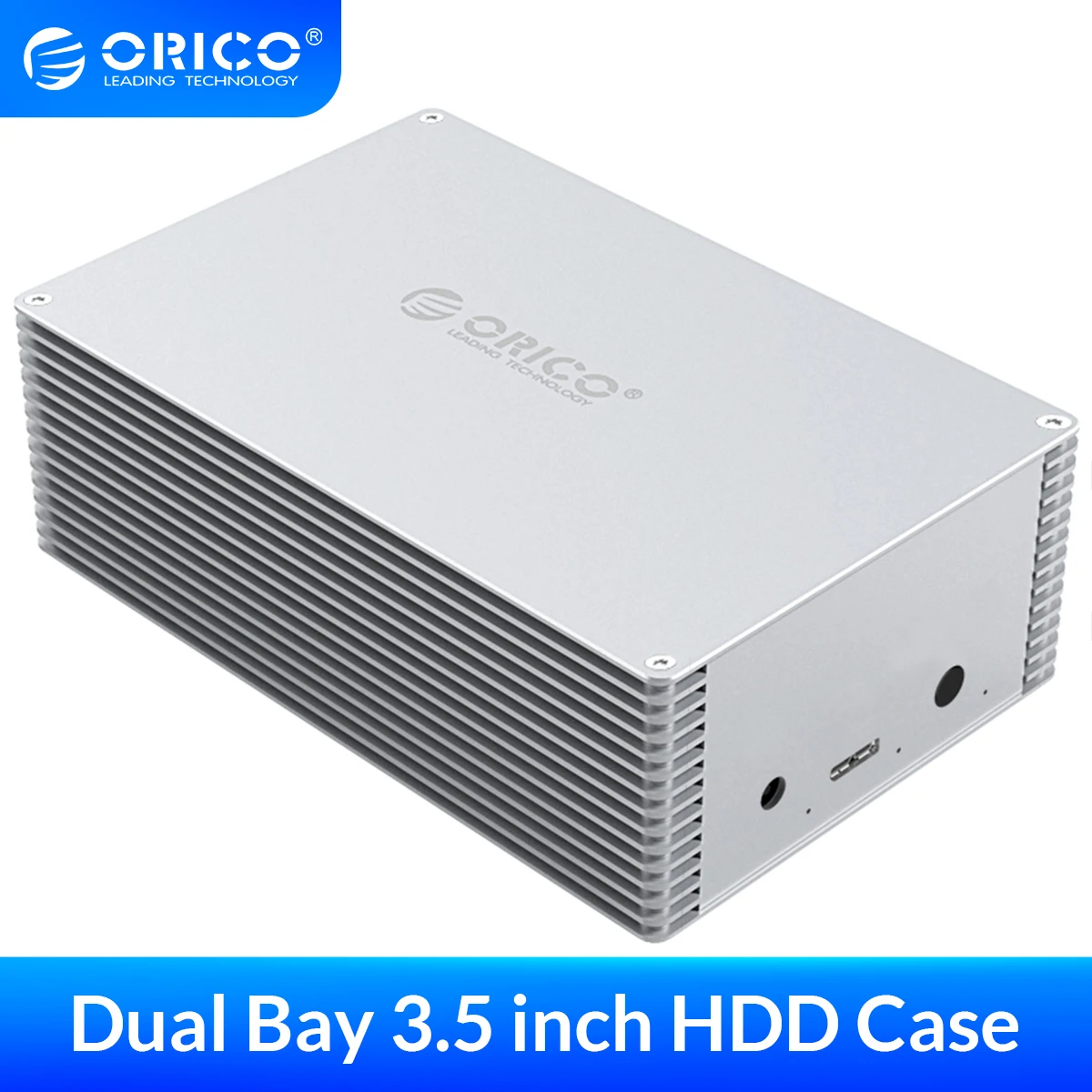 orico-dual-bay-3-5-inch-external-hard-drive-enclosure-aluminum-alloy-hdd-case-sata-to-usb3-0-ssd-disk-hdd-box-case-support-20tb