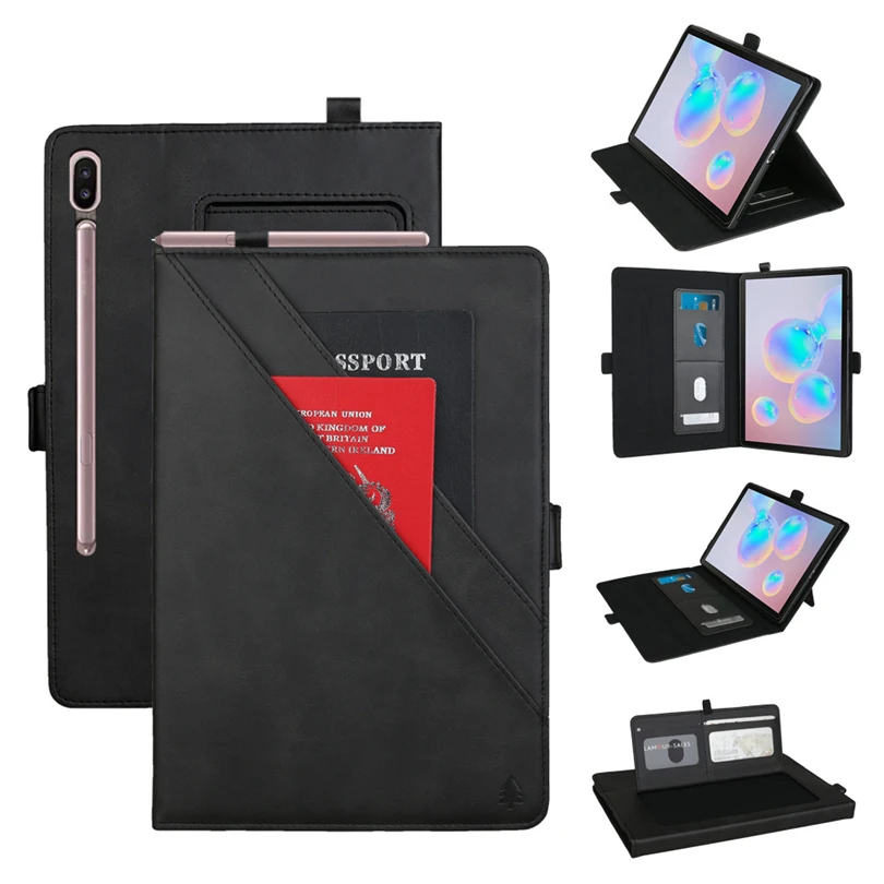 Противоударный чехол для планшета samsung Galaxy Tab S6 10 5 дюймов SM T860 T865 2019 умный бизнес