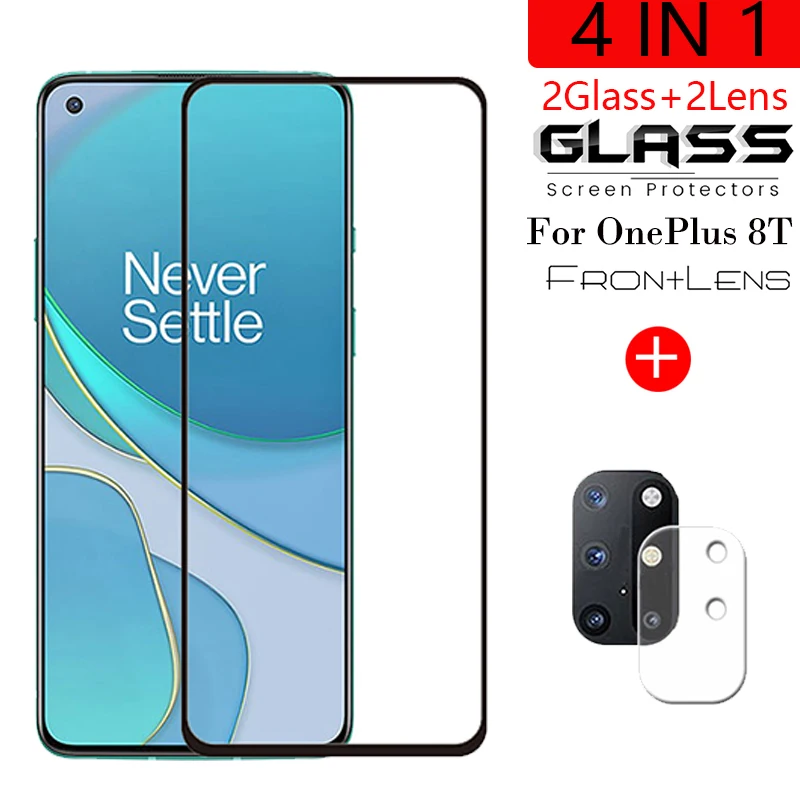 Закаленное стекло для OnePlus 8 T высококачественное взрывозащищенное Защитное
