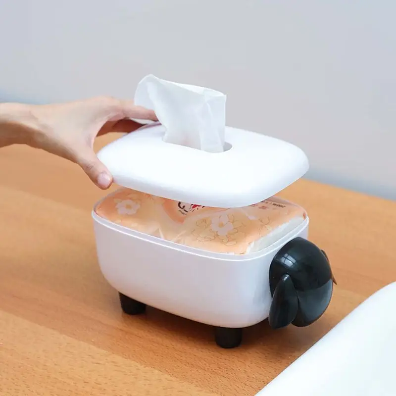 Футляр для салфеток лица органайзер бумага органайзера контейнер-диспенсер