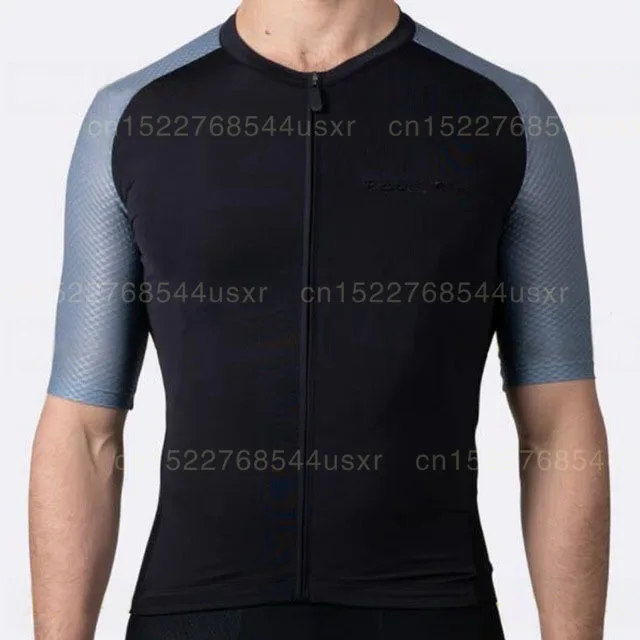 Черная велосипедная футболка с коротким рукавом 3 карманами супер светильник