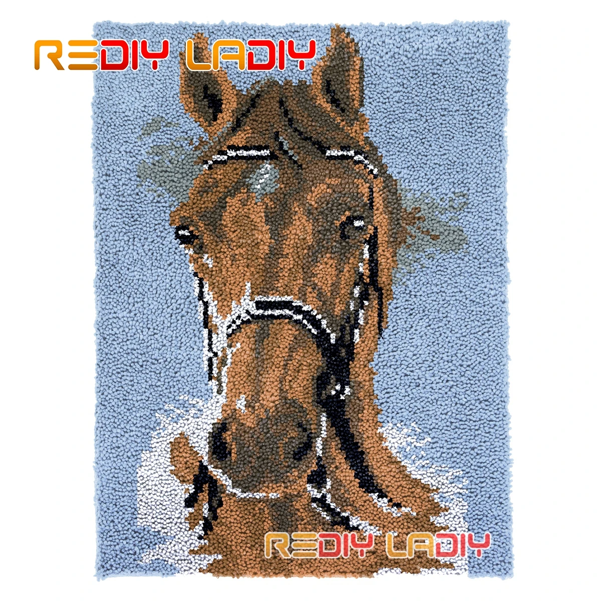 

Пристёгивающийся ковер с крючком, с рисунком лошади