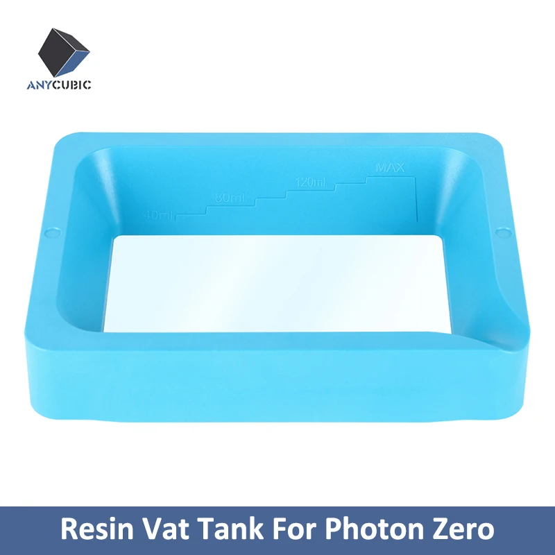 

ANYCUBIC 3d Printer Parts UV Resin Vat Tank for Photon Zero Size 215*165*67mm impresora 3d