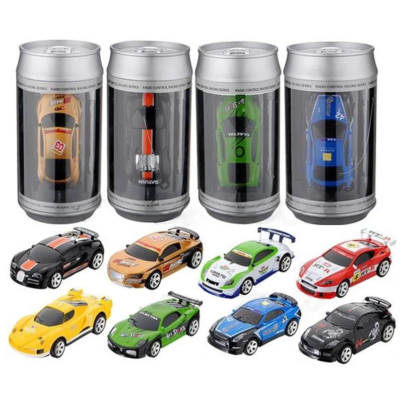 

2.4GHz 20KM/H Sports Remote Control Racing Coke Can Car Mini Radio Remote Control Car Remote Control Mini Racing Toy