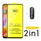 Защитное стекло 9d для экрана и объектива камеры samsung galaxy a11 a 11 sm-a115f