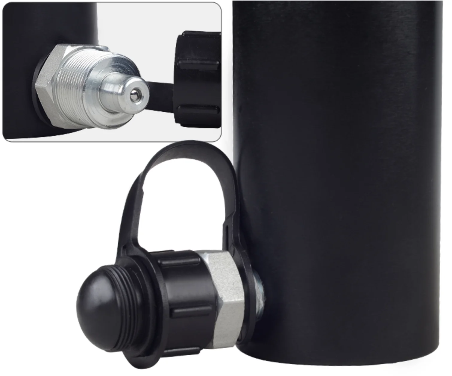 20 тонн 100 мм ход переносной гидравлический домкрат RAS алюминий гидравлического