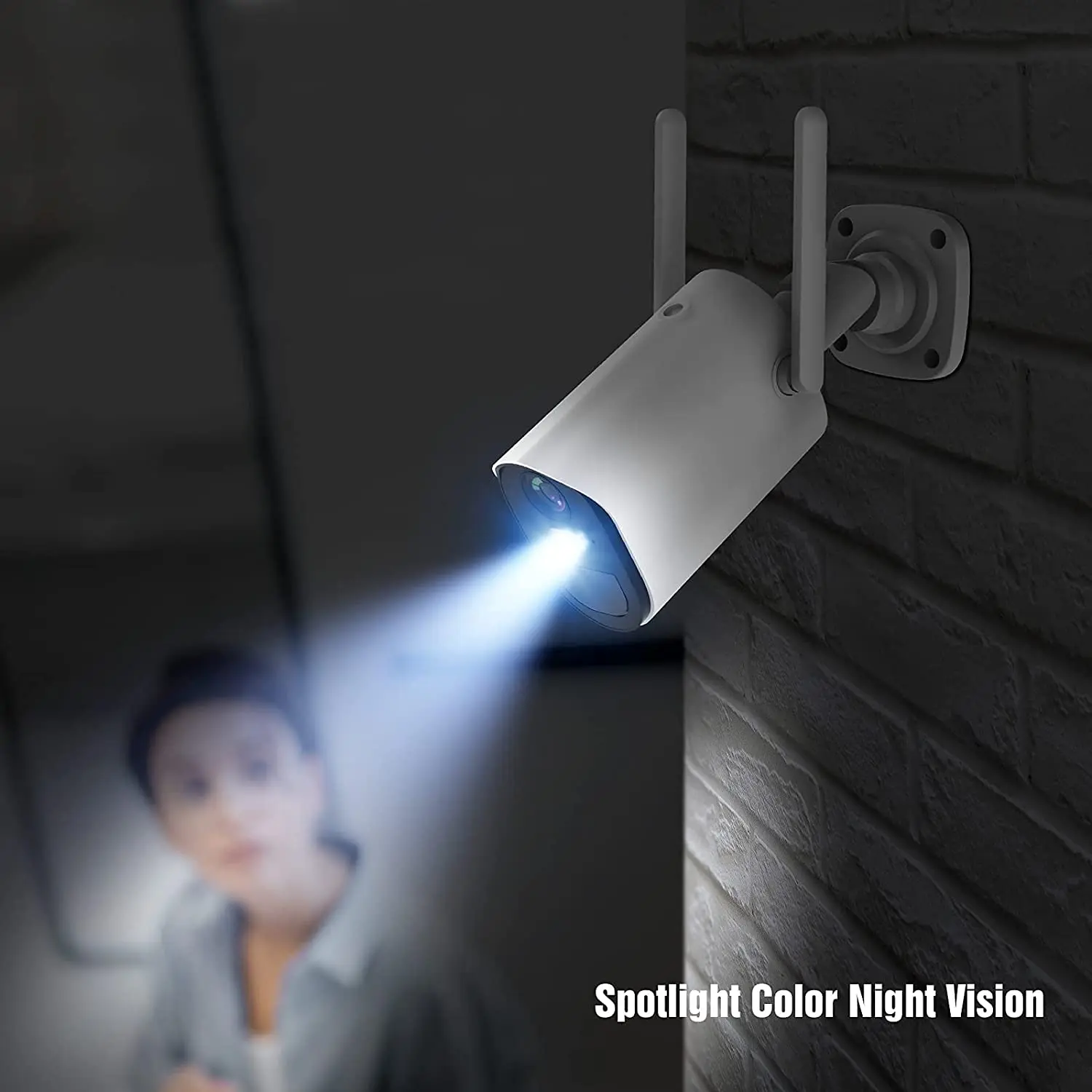 Уличная камера видеонаблюдения HONTUSEC на солнечной батарее с Wi-Fi 1080P 4G |