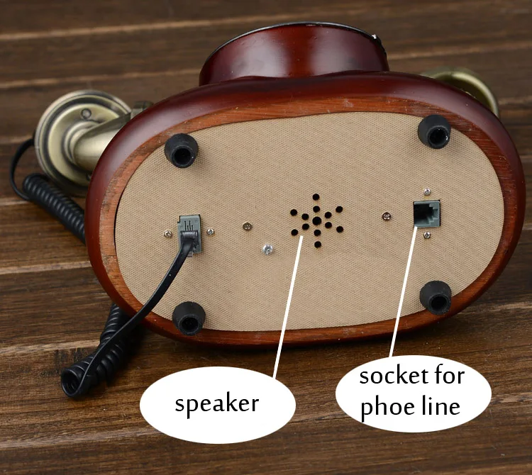 Ретро Винтажные антикварные Проводные телефоны в виде лебедя Европейский