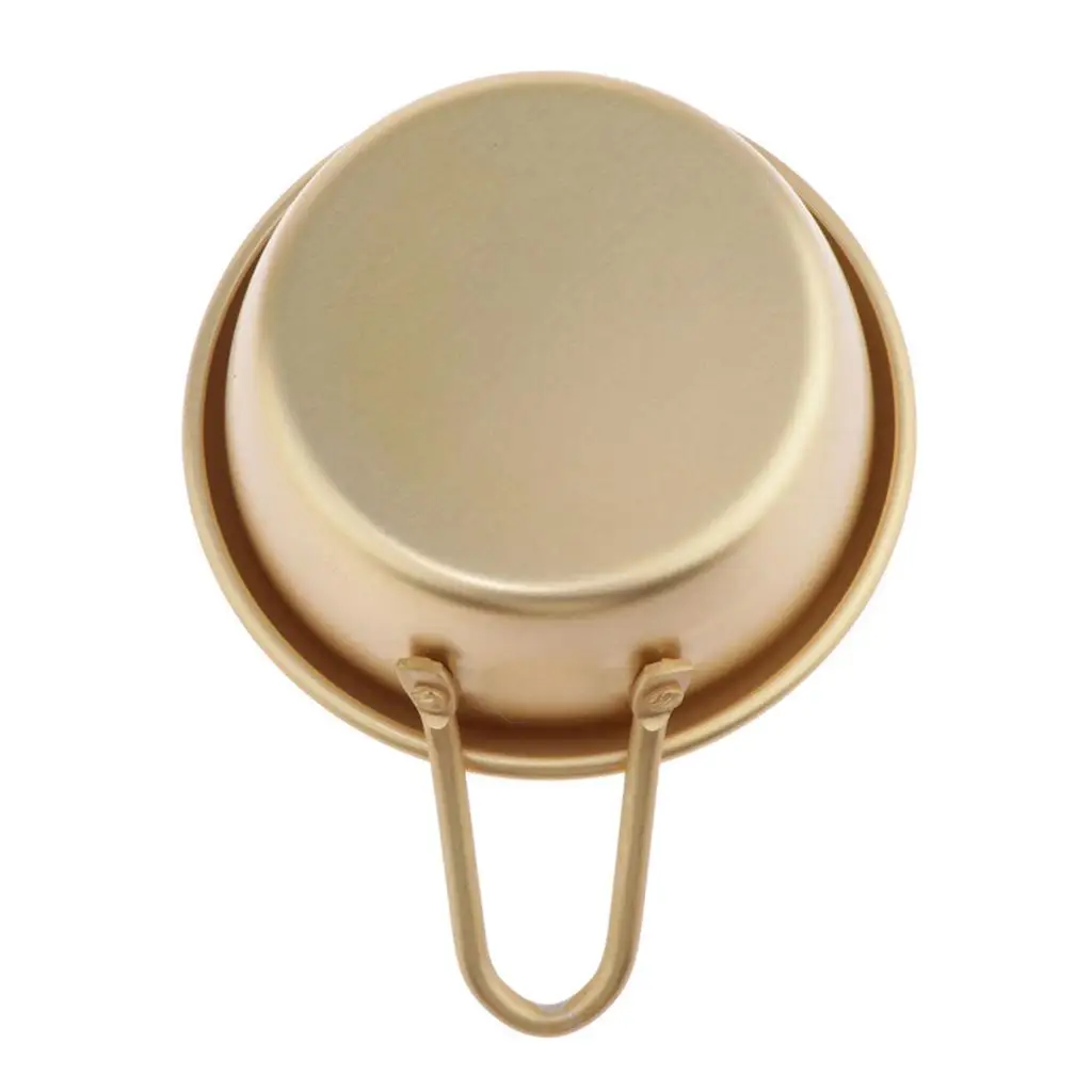 

Aluminum Rice Bowl Soup Bowl Decorative Bowl Metal Salad Bowl Food Bowl