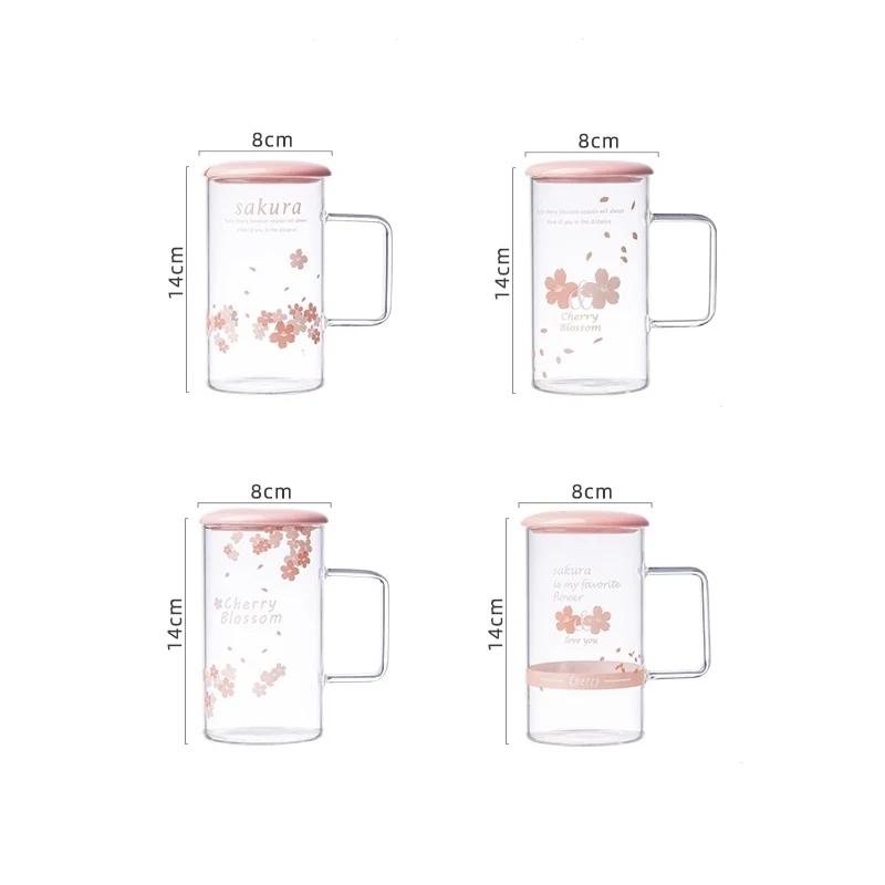 Милая мультяшная кружка креативная стеклянная для воды молока чая кофе лучшая