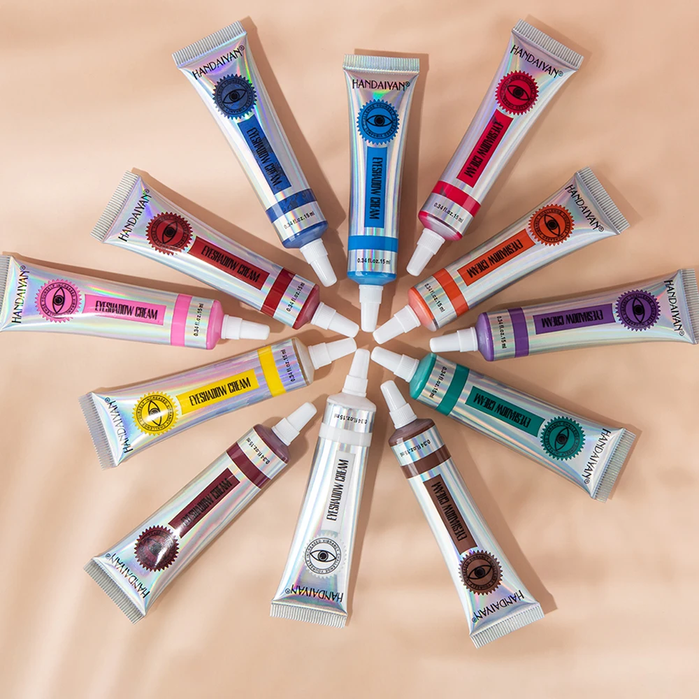 Кремовые тени для век Праймер оттенки гладкие стойкие водостойкие база защита