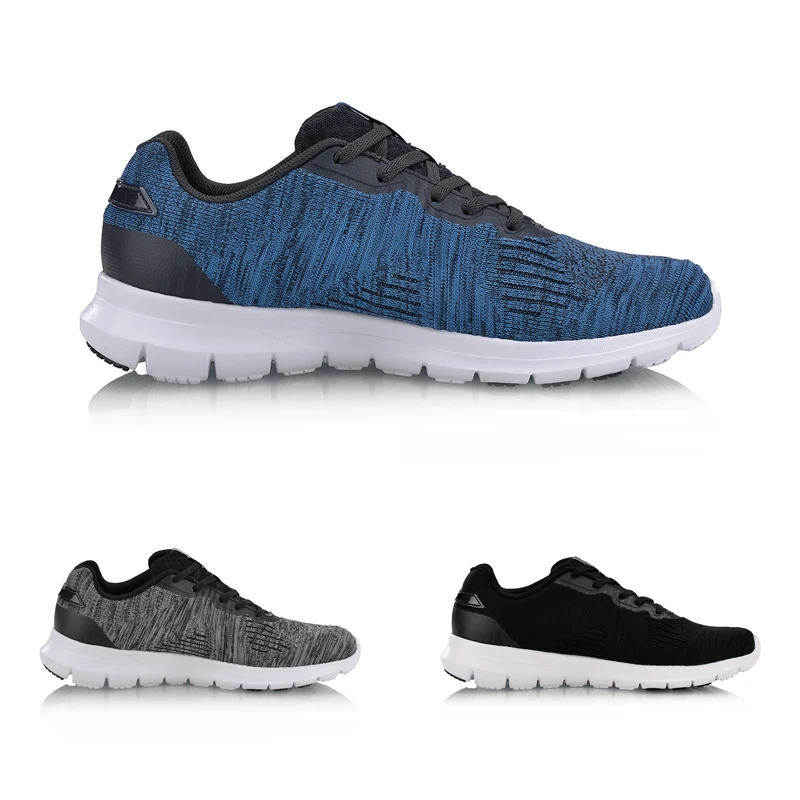 Мужские беговые кроссовки Li Ning с мягкой дышащей подкладкой технологией SMART MOVE