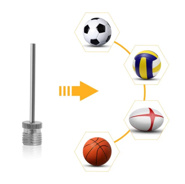 Воздушный надувной насос для мяча портативный пластиковый мини Иглодержатель
