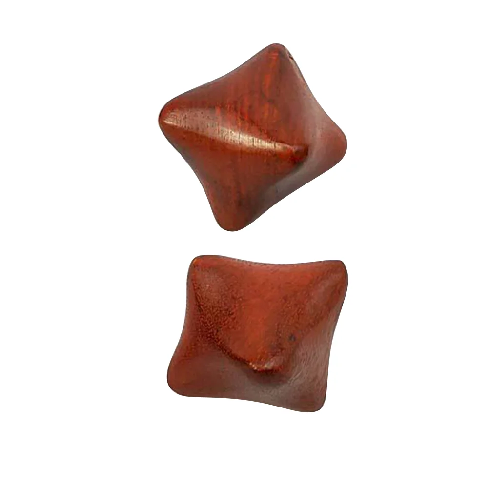

2pcs Wooden Balls Creative Shape Fitness Hand Exercise Therapy for Home Shop