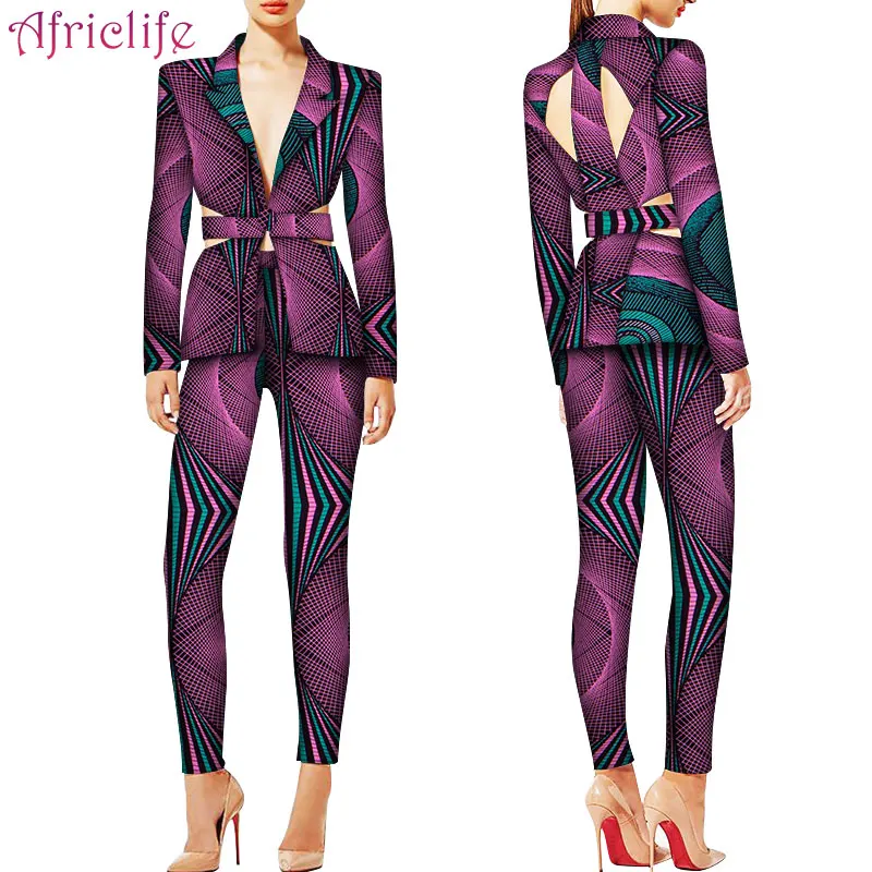 Пикантные костюмы с блейзером для офисных леди большая ткань украшение на