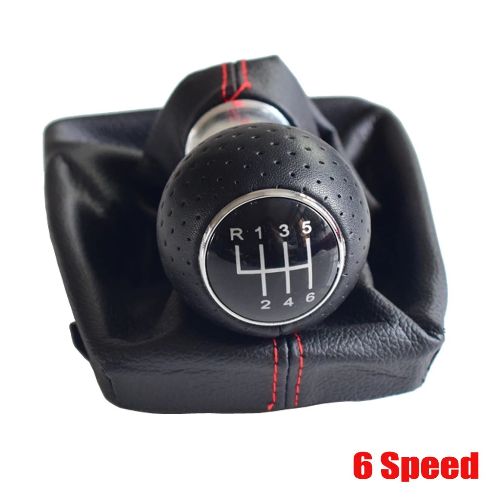 Ручка рычага переключения передач автомобильная подходит для Audi A4 B6 B7 2000-2008 с