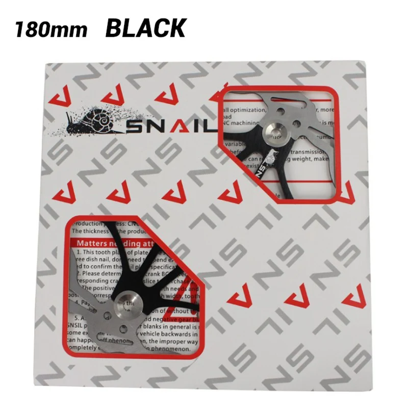 180mm Black Сверхлегкий дорожный MTB горный велосипед тормозной ротор 6 отверстий сплав велосипед запчасти 160 мм 180 мм 203 мм Flotaing дисковые тормозные велосипедные диски - Цвет: 180mm Black