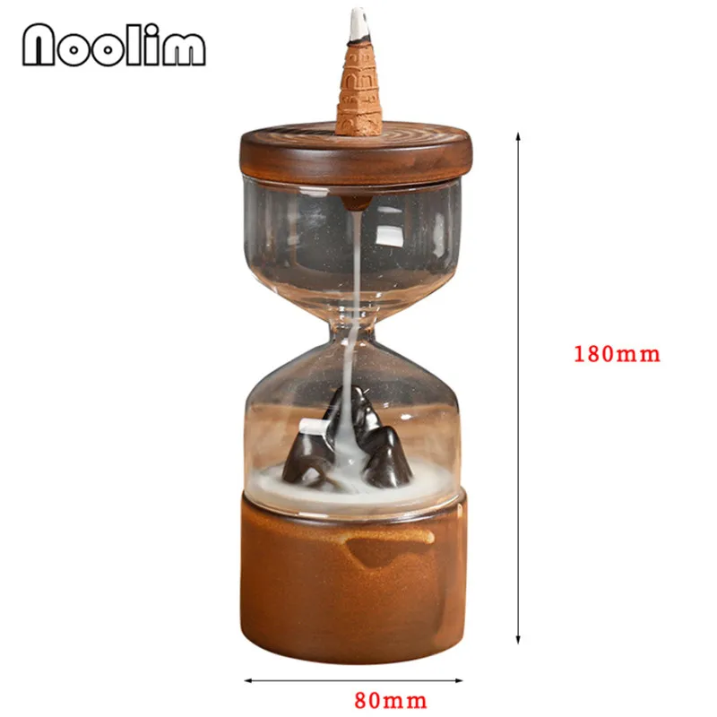 Керамическая стеклянная ветрозащитная крышка дымовая обратная ароматическая