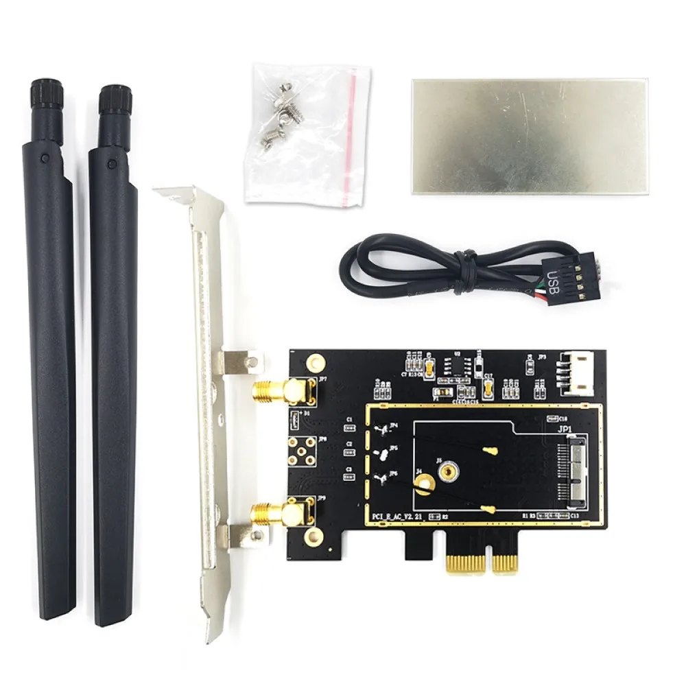 Новая BCM94331 BCM94360CD BCM943602CDP WLAN-карта для настольного ПК PCI-E pcie pci express 1X 16X