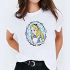 Женская футболка с принтом Алиса в стране чудес