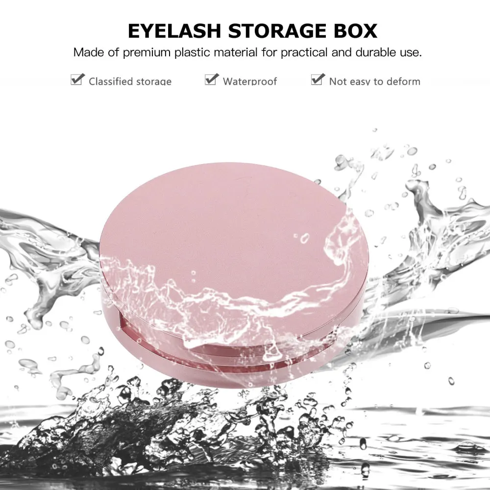 

6 Sets False Eyelash Organizer Empty False Eyelash Box Eyelash Packaging Boxes
