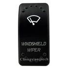 12 В24 В водонепроницаемый IP66 Автомобильная лодка Белый светодиод Dpdt 7-контактный переключатель вклвыклвкл лобовое стекло стеклоочиститель кулисный переключатель Замена для Carling ARB стиль