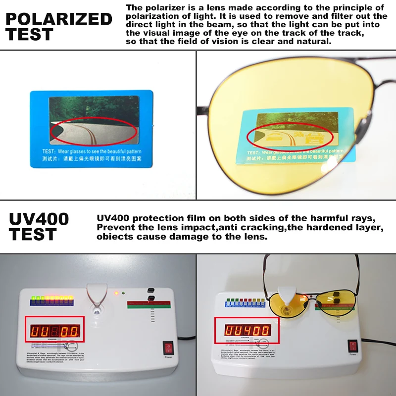 Солнцезащитные очки CoolPandas поляризационные для мужчин и женщин авиаторы с