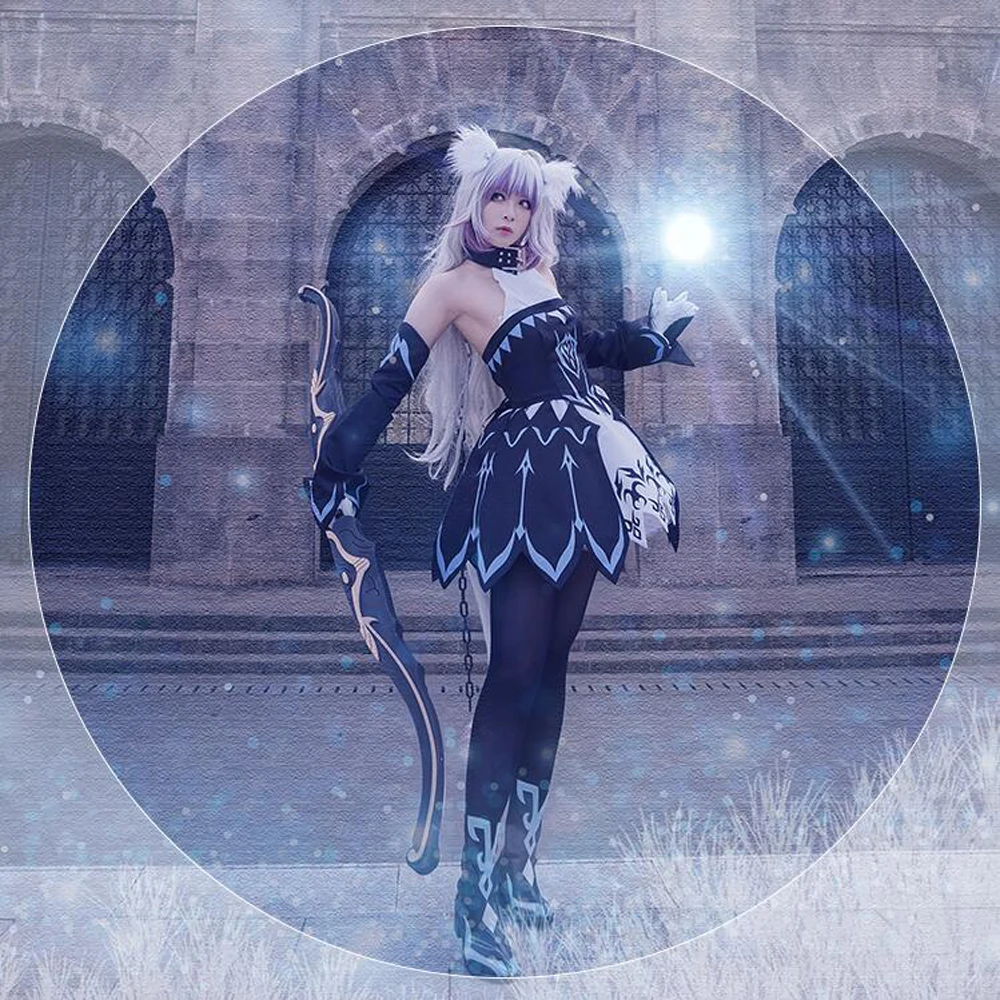 VEVEFHUANG Kосплей аниме Fate Grand Order Apocrypha Atalanta Archer косплей костюм платье униформа наряд