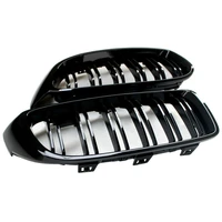 for bmw 4 series f32 f33 f36 420i 428i 435i m4 2pcs car front grilles black high quality abs replacement front kidney grille