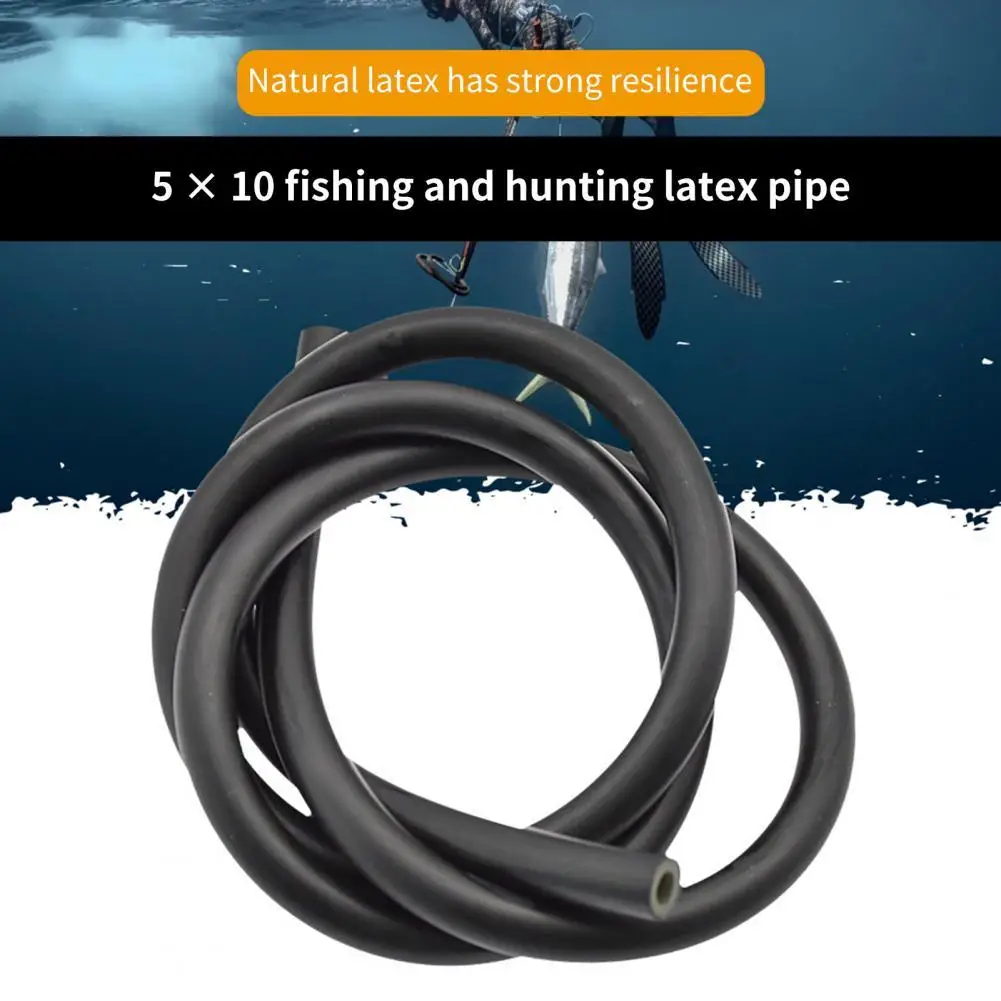 

Инновационная рыба, Экологически чистая черная, хорошая упругость, Охотничья рыба, трубка для дайвинга, Охотничья рыболовная трубка