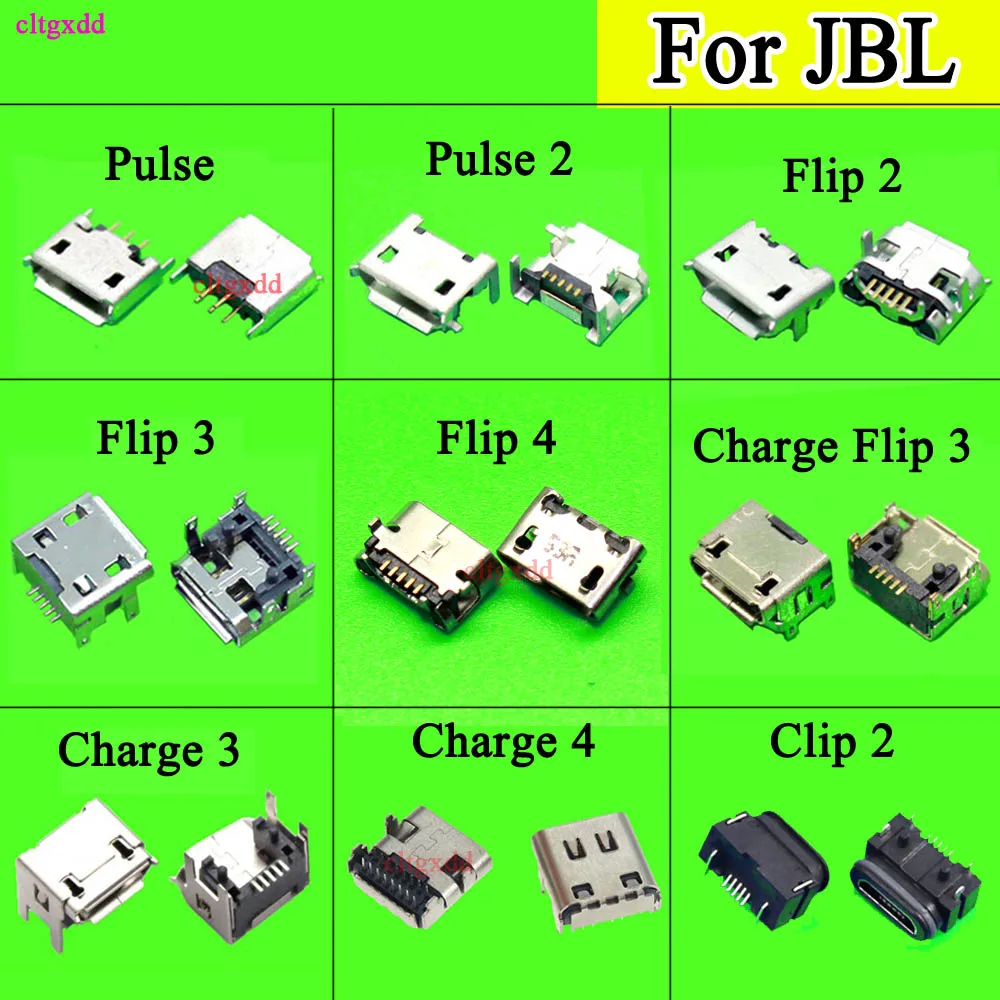10 шт. для JBL Charge 3 4 Flip Pulse 2 5 flip4 clip2 Bluetooth динамик гнездовой контактный разъем Micro USB