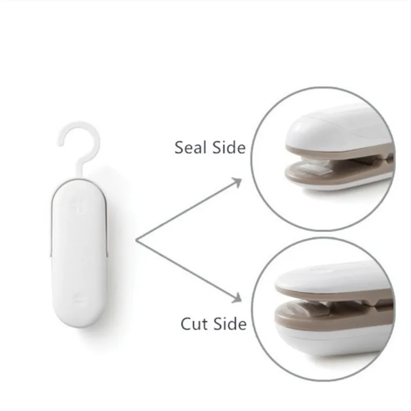Мини полиэтиленовый пакет тепловые герметики бытовой портативный мешок клип