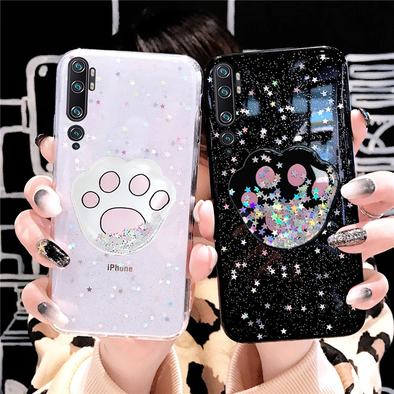 Для Xiaomi Mi 9 Pro 5G чехол с блестящими звездами мягкий прозрачный защитный для Lite 9T CC9E