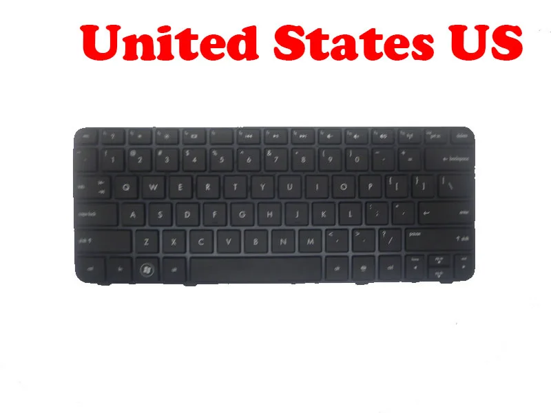 

Laptop Keyboard For HP DM1-4000 2B-03201Q110 AENM9U00210 656707-001 659500-001 699028-001 With Black Frame NEW United States US