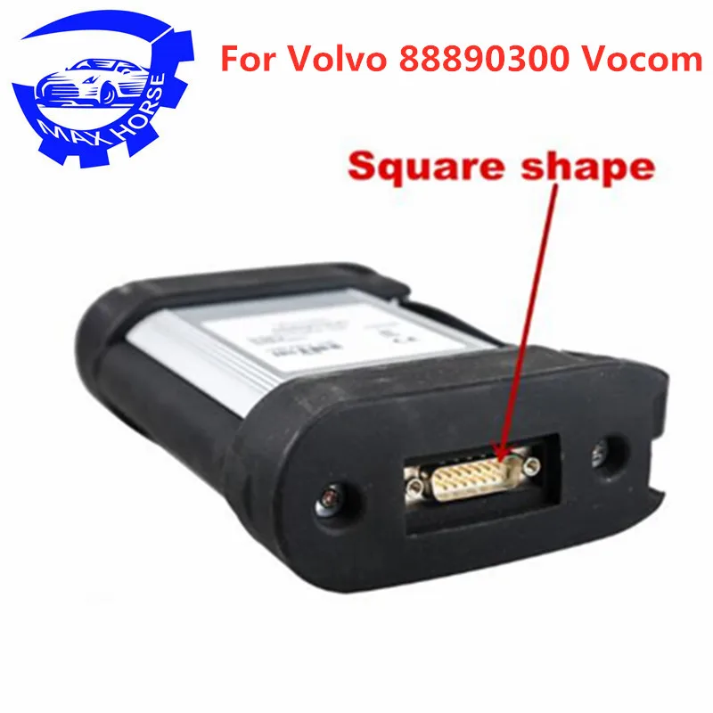 Квадратный инструмент для диагностики автомобиля Volvo 88890300 Vocom интерфейс Volvo/UD/Mack
