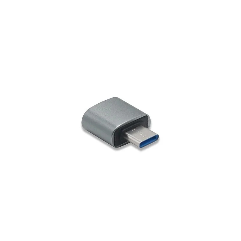 Переходник с USB на Type-c из алюминиевого сплава адаптер 3 1 преобразовательная