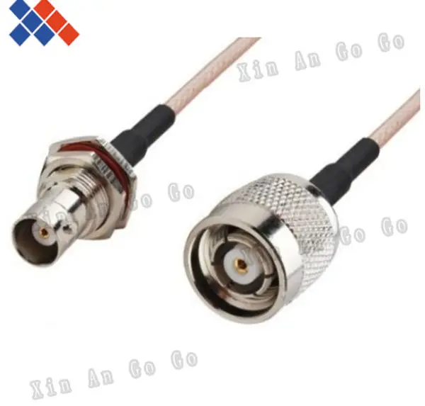 Оптовая продажа 10 шт. РЧ разъем BNC Женский к RP TNC мужской тип кабель RG316 Pigtail 15 см