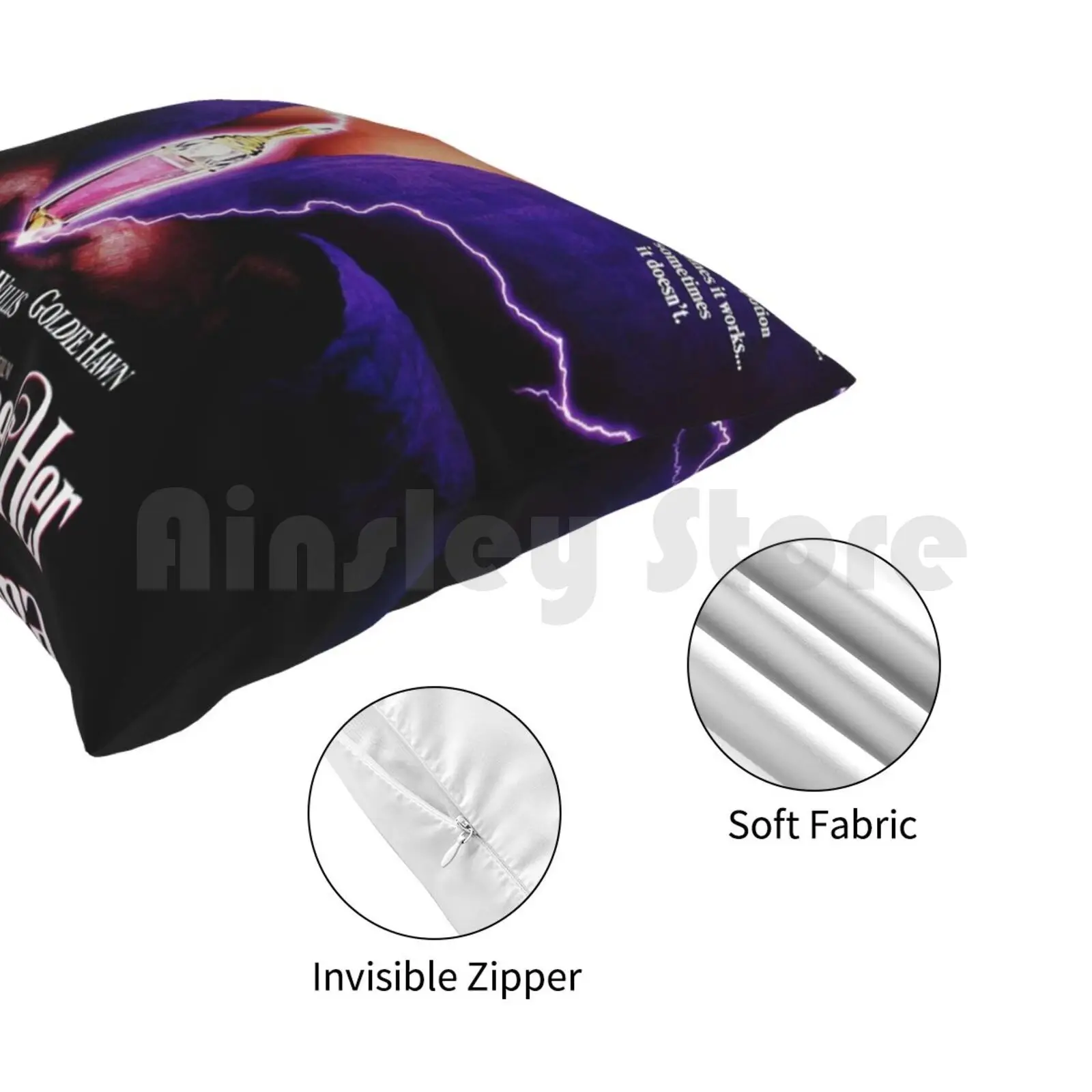 Смерть становится на подушку чехол с принтом домашняя мягкая подушка DIY защитную