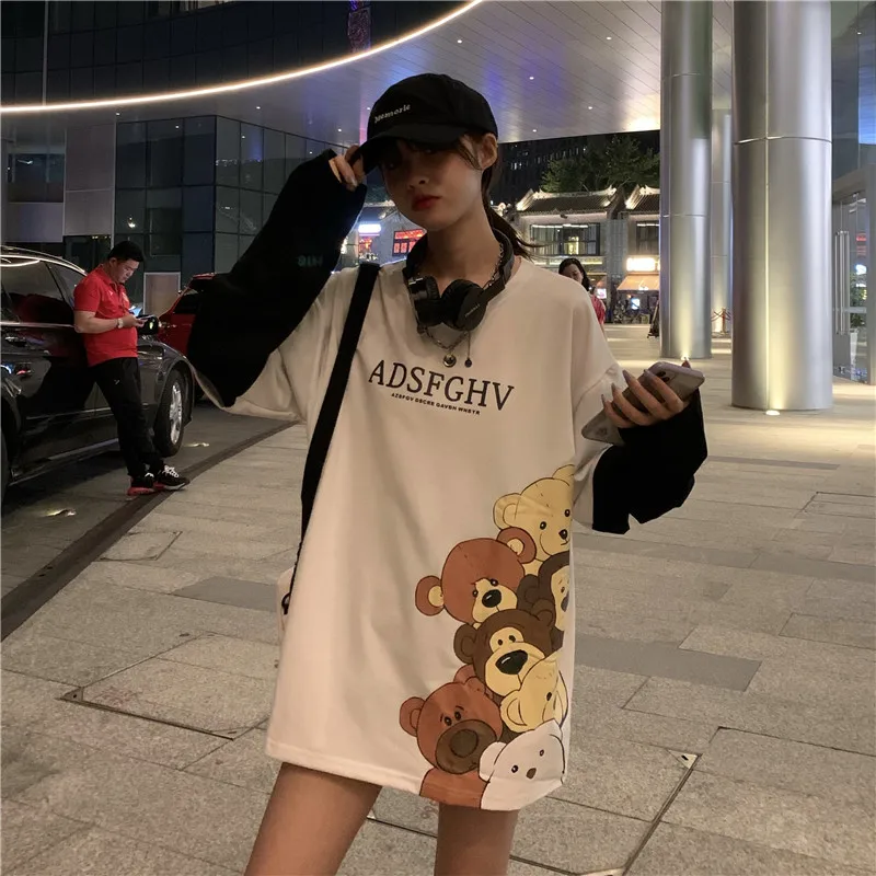 

Fake two pieces of women's wear autumn and winter women's wear 2020 new Korean loose spring and autumn thin fashion coat