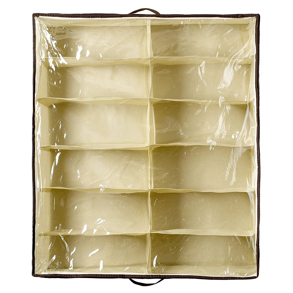 

2 шт./упаковка, органайзеры для обуви на молнии, 12 пар