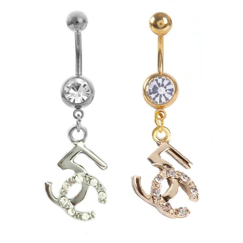 12 шт./лот модное кольцо для пупка со стразами сексуальное пупковое подвеска