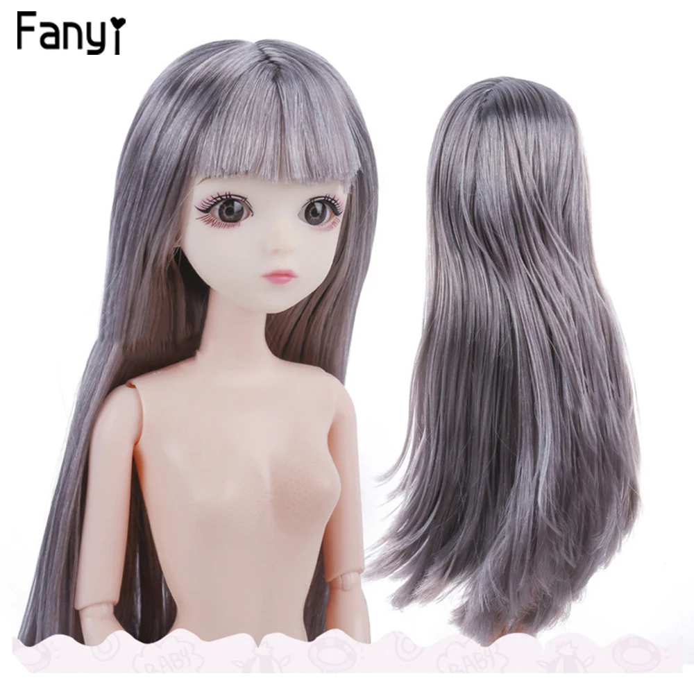 Пластиковые шаровые шарниры 30 см куклы волосы девушки игрушки глаза bjd с прямыми