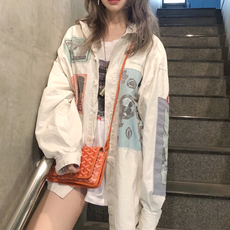 2020 Latest Cav Empt Steam Wave Patch Print t Shirt Men Women Casual Vintage Get Old Wash Cav Empt Coat