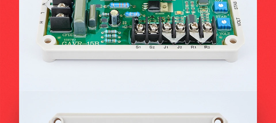 GAVR-15B avr Генератор Регулятор напряжения трехфазный Универсальный бесщеточный регулятор напряжения s/стабилизаторы