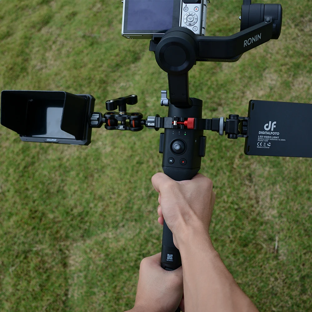 DF DIGITALFOTO ANT адаптер Удлинительное Кольцо с зажимом с холодным башмаком для DJI RONIN SC Gimbal монтажный микрофон/светодиодный свет/монитор