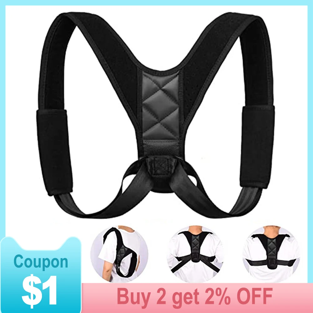 Корректор осанки для мужчин и женщин мужчин-унисекс спины коррекции облегчения