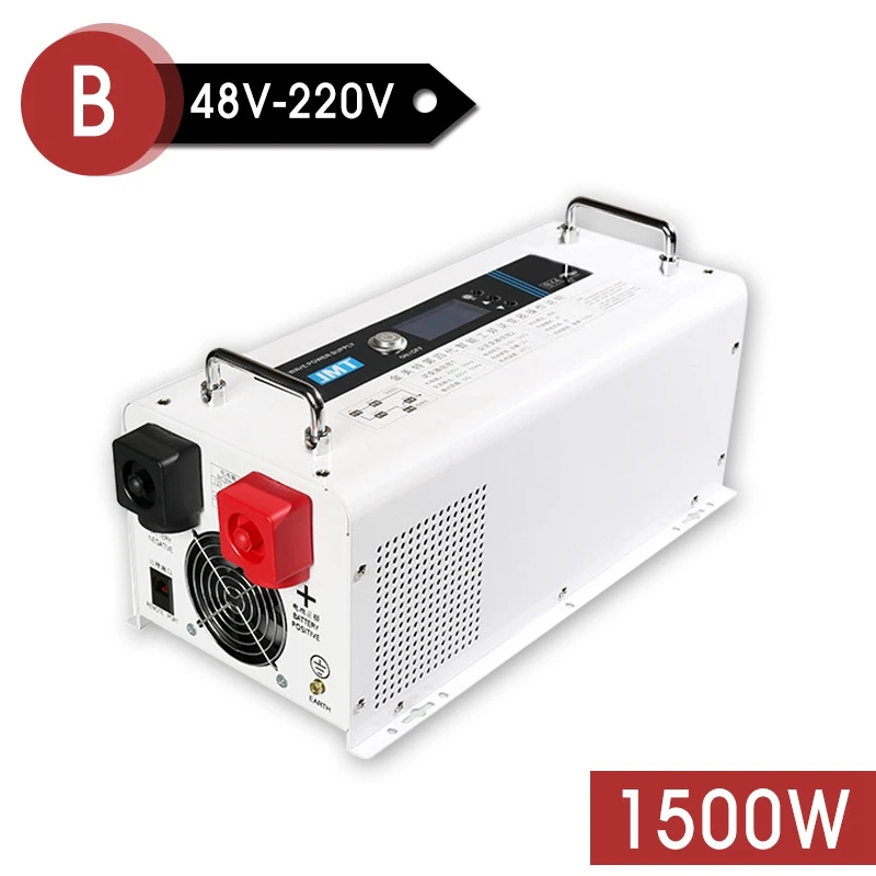 2021 UPS солнечные инверторы 1000W/1500W/2000W (Пиковый) 12/24/48V до 110/220V Мощность Инвертор +