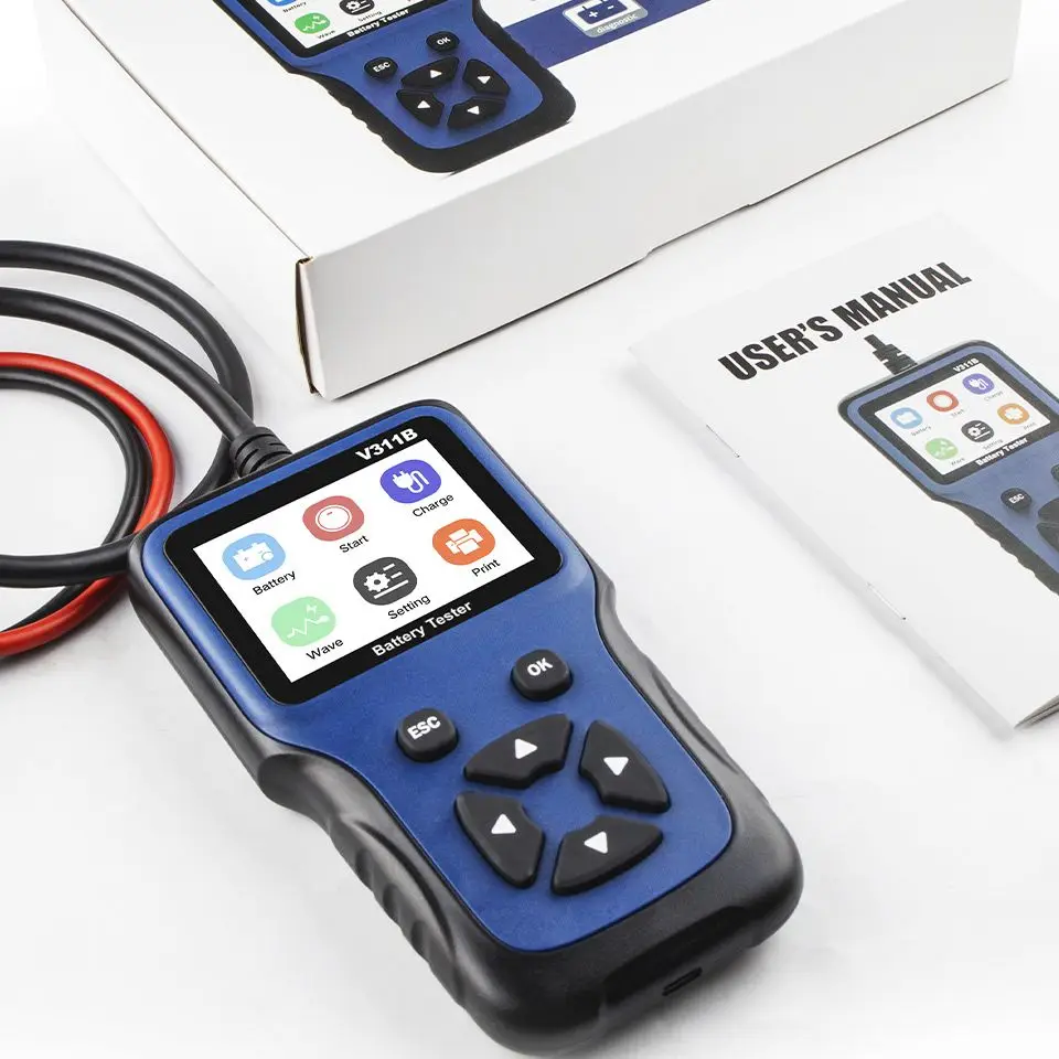 

OBDPROG V311B OBD2 Auto Diagnostic Tools Car Bettery Tester Batteries Analyzer Charging Test 12V OBD 2 Professional Scanner