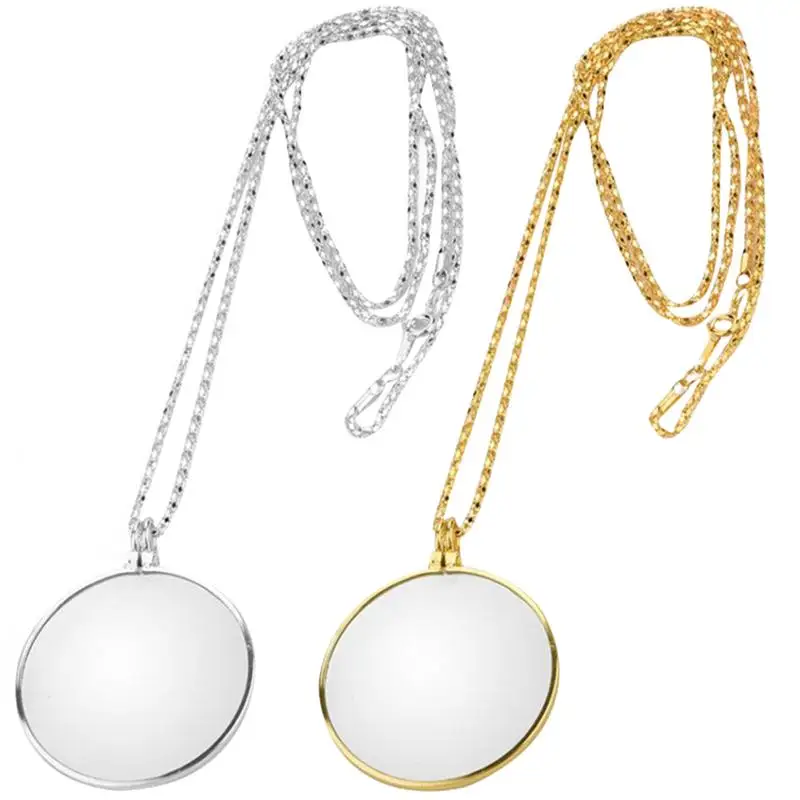 2 шт. Лупа ожерелья для чтения увеличительное стекло лупа подвески| |