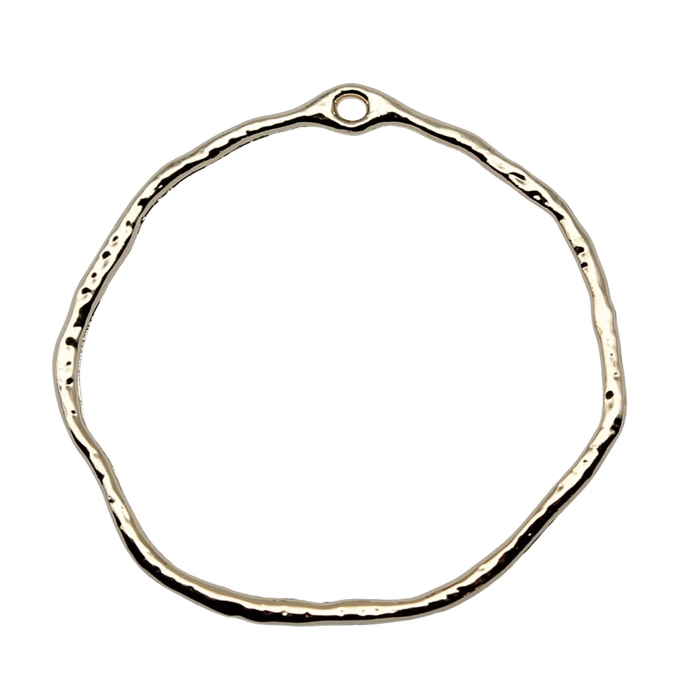 

60 шт. геометрические Подвески «сделай сам», ювелирные изделия, фурнитура высокого качества KC, золотой тон 44x42 мм для изготовления сережек